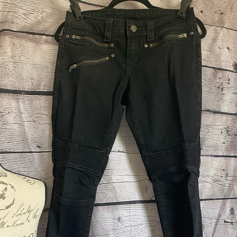 Harley-Davidson Black Denim Pants